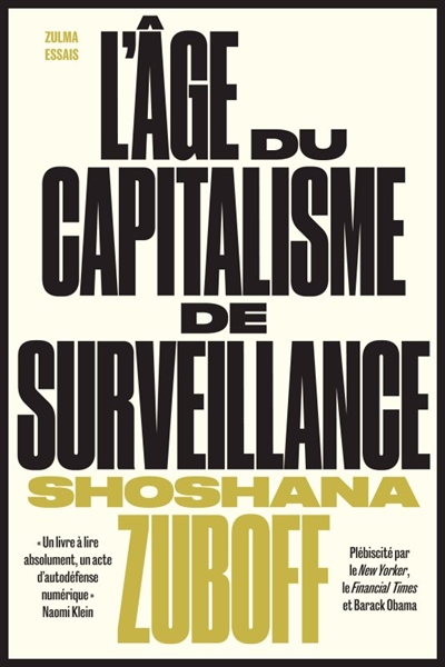 L'âge du capitalisme de surveillance - 