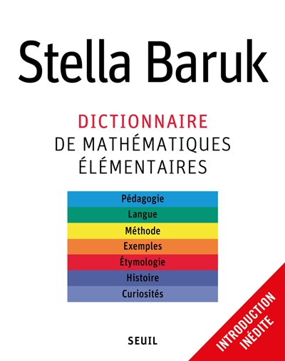 Dictionnaire de mathématiques élémentaires - 