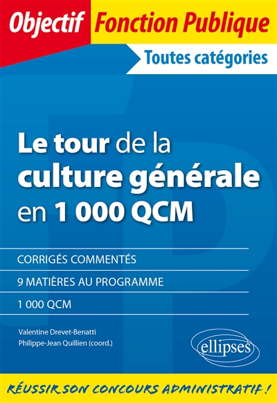 Le tour de la culture générale en 1.000 QCM - 