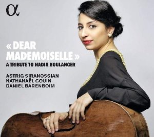 'Dear mademoiselle' a tribute to Nadia Boulanger - 