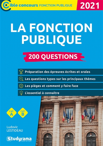 La fonction publique, cat. A, cat. B - 