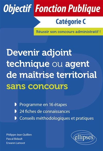 Devenir adjoint technique ou agent de maîtrise territorial sans concours - 