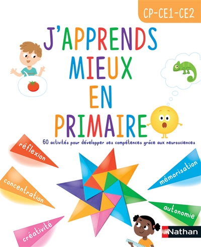 J'apprends mieux en primaire, CP, CE1, CE2 - 