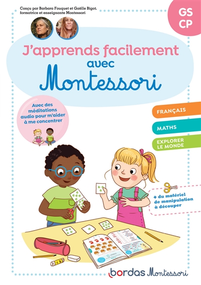 J'apprends facilement avec Montessori GS, CP - 