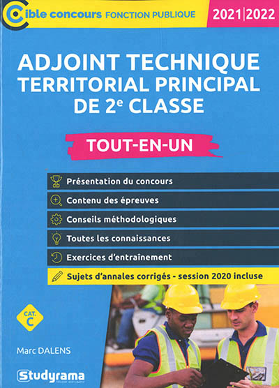 Adjoint technique territorial principal de 2e classe - 