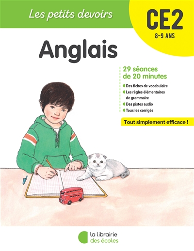 Anglais CE2, 8-9 ans - 