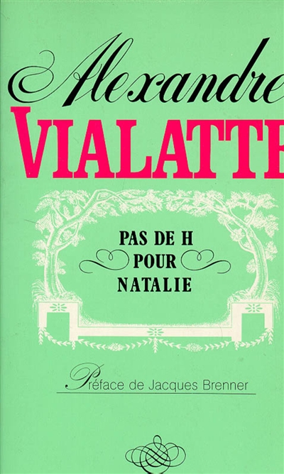 Pas de H pour Natalie - 