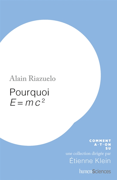 Pourquoi E=mc2 - 