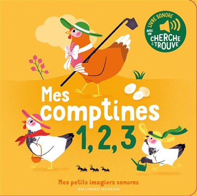 Mes comptines 1, 2, 3 - 