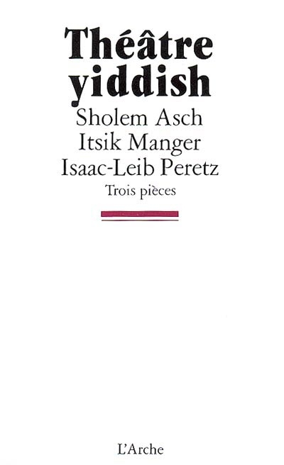 Théâtre yiddish, 1 - 