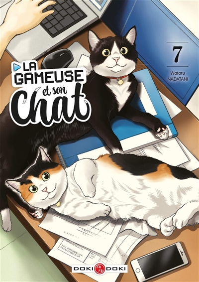 La gameuse et son chat - 