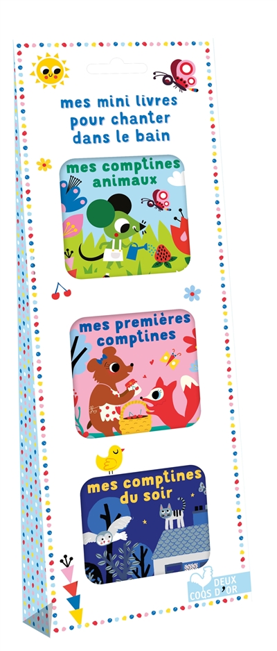 Mes mini livres pour chanter dans le bain - 