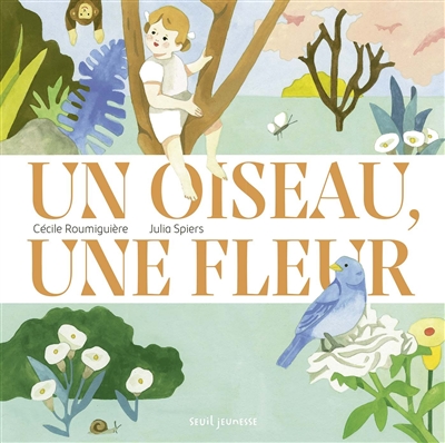 Un oiseau, une fleur - 