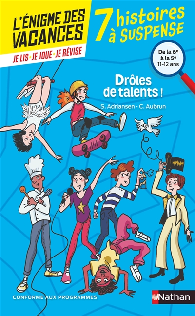 Drôles de talents ! 7 histoires à suspense - 