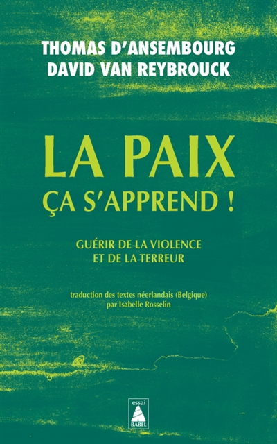 La paix, ça s'apprend ! - 