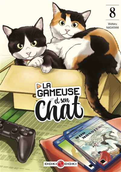 La gameuse et son chat - 