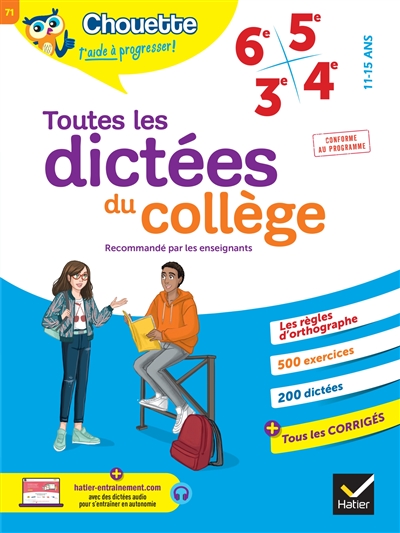 Toutes les dictées du collège - 