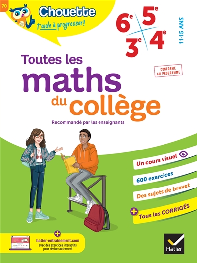 Toutes les maths du collège - 