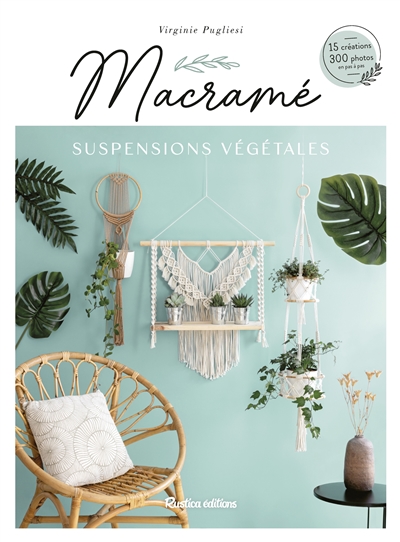 Macramé suspensions végétales - 