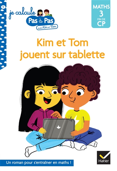 Kim et Tom jouent sur tablette - 