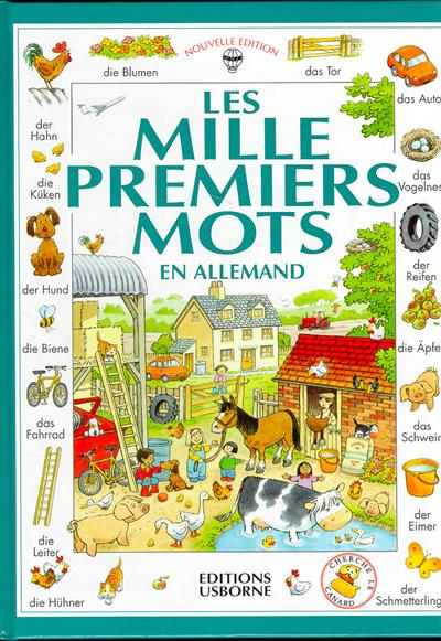 Allemand les mille premiers mots en allemand - 