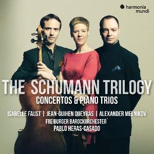 The Schumann Trilogy . Complete Concertos & Piano Trios - 