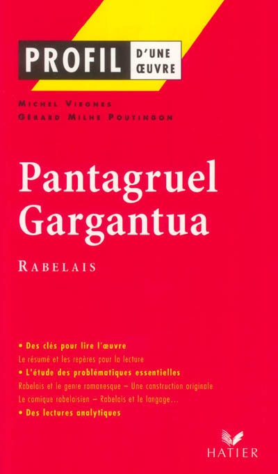 Pantagruel, Gargantua, Rabelais - 