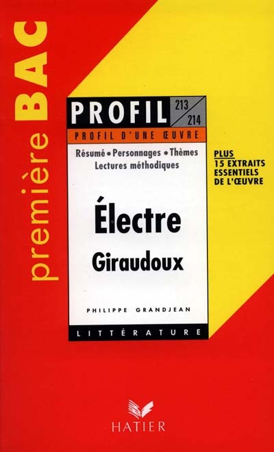 Electre, Jean Giraudoux - 