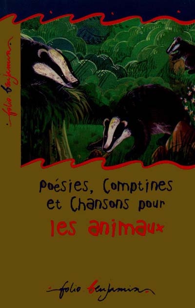 Poésies, comptines et chansons pour les animaux - 