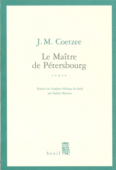 (Le )Maître de Pétersbourg - 