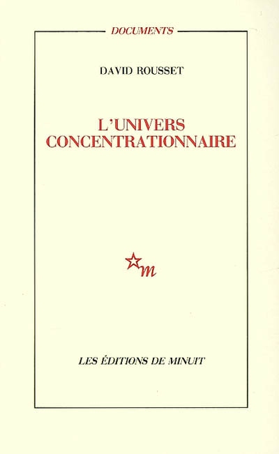 univers concentrationnnaire. (L') - 