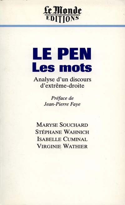 Pen, les mots (Le) - 