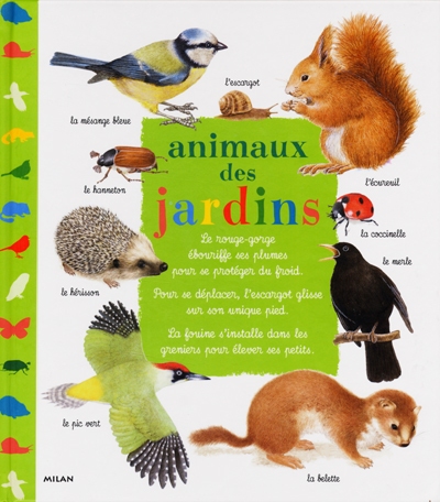 Animaux des jardins - 