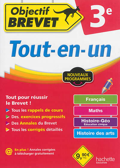 Tout-en-un brevet, 3e - 