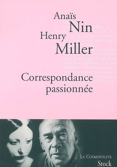 Correspondance passionnée - 