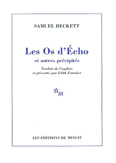 os d'Echo et autres précipités (Les ) - 