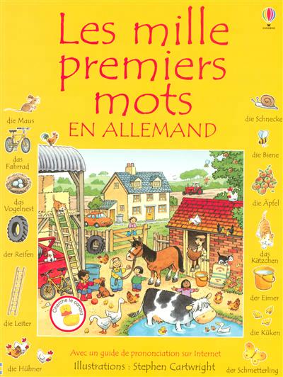 Allemand les mille premiers mots en allemand - 