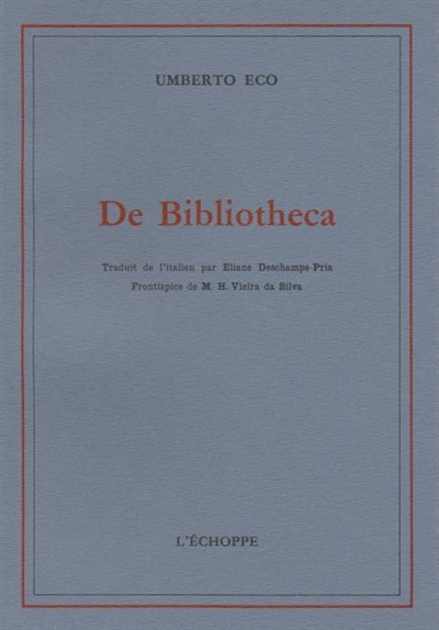 De bibliotheca - 