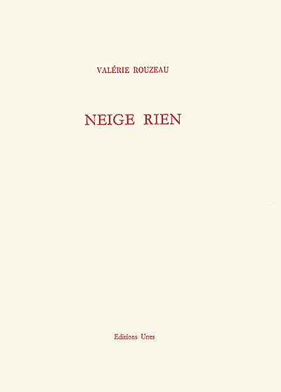 Neige rien - 