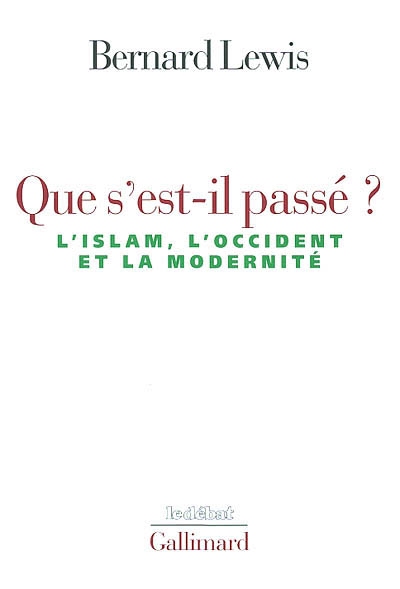 Que s'est-il passé ? - 