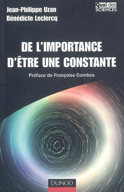 De l'importance d'être une constante - 