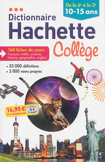 Dictionnaire Hachette collège - 