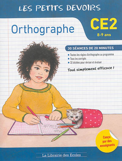 Orthographe CE2, 8-9 ans - 