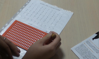 Accéder à l'événement "Le langage du braille"