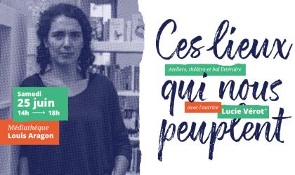 Accédez à l'évènement "Fête de fin de résidence de Lucie Vérot : grand bal littéraire"