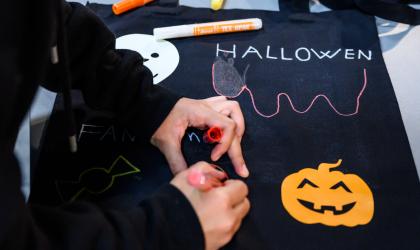 Accéder à l'événement :"Décorons la médiathèque aux couleurs d'Halloween "