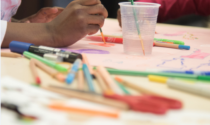 Accéder à l'événement : "Atelier créatif : Tap, tap, tap ! Peinture avec tampon patate "