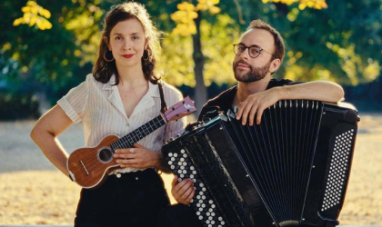 Accéder à l'événement : "Concert "Ma p'tite chanson" par Agathe Peyrat et Pierre Cussac"