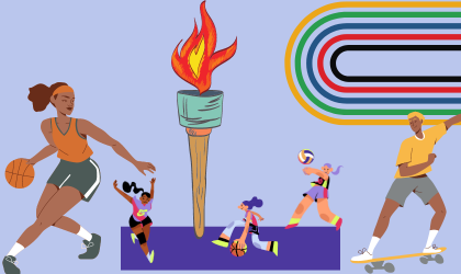 Atelier créatif : Flamme Olympique