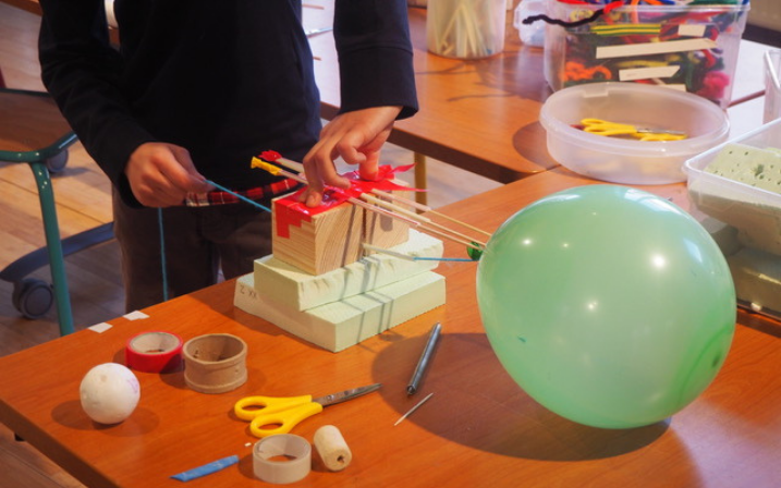 visuel Atelier de créativité technique: atterrisseur lunaire